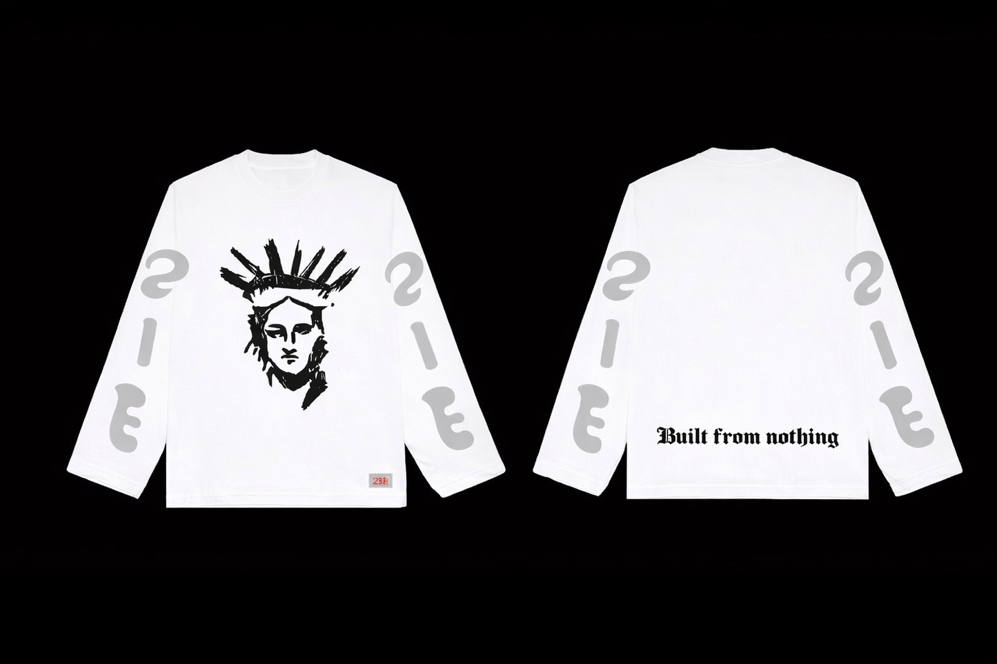 ZIE LONGSLEEVE – BUILT FROM NOTHING